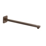 JTP Hix Brushed Bronze Wall Mounted Shower Arm Cut Out